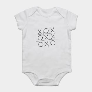 tick-tack-toe Baby Bodysuit